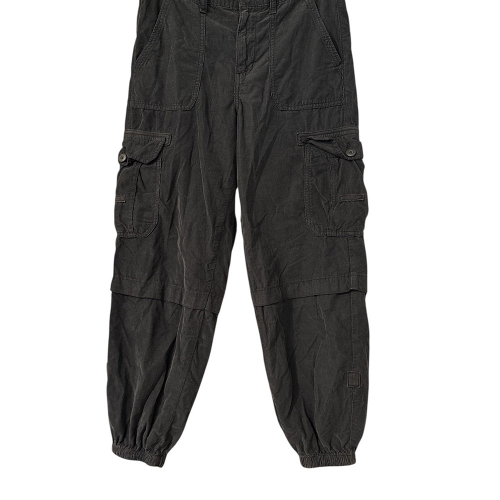 American Eagle Baggy Jogger Womens Size 4 Short Corduroy Cargo